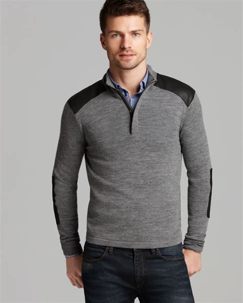 michael kors mens zipper sweater|michael kors jumpers for men.